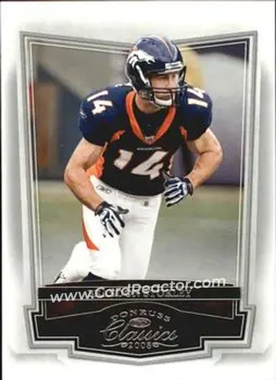 2008 Donruss Classics #32 - Brandon Stokley - Denver Broncos - Front