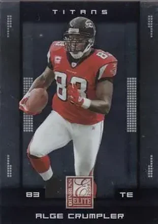 2008 Donruss Elite #5 - Alge Crumpler - Tennessee Titans
