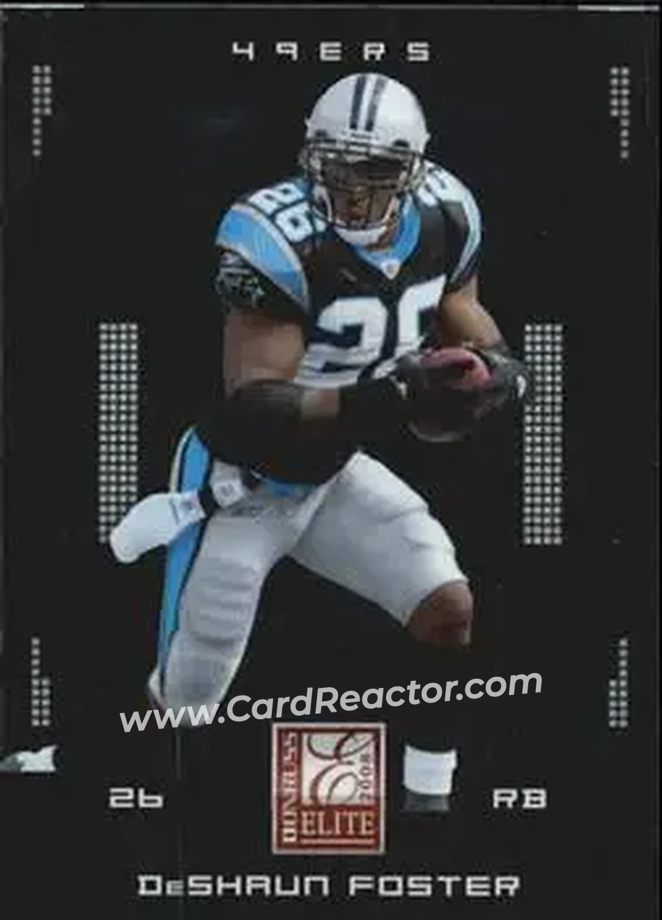 2008 Donruss Elite #15 - DeShaun Foster - San Francisco 49ers