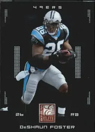 2008 Donruss Elite #15 - DeShaun Foster - San Francisco 49ers