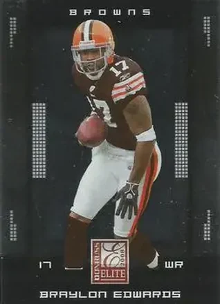 2008 Donruss Elite #24 - Braylon Edwards - Cleveland Browns