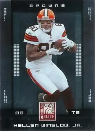 2008 Donruss Elite #25 - Kellen Winslow Jr. - Cleveland Browns