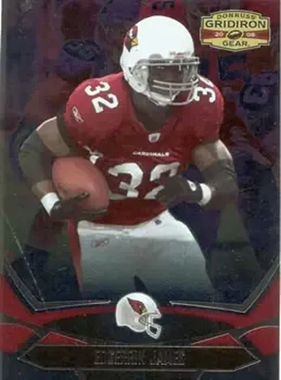2008 Donruss Gridiron Gear #4 - Edgerrin James - Arizona Cardinals