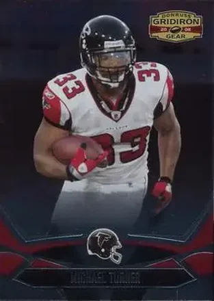 2008 Donruss Gridiron Gear #7 - Michael Turner - Atlanta Falcons
