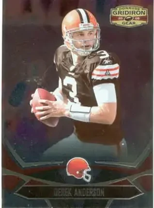 2008 Donruss Gridiron Gear #23 - Derek Anderson - Cleveland Browns