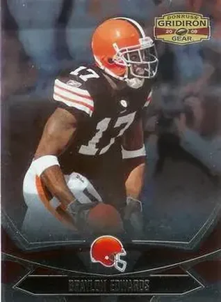 2008 Donruss Gridiron Gear #25 - Braylon Edwards - Cleveland Browns