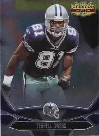 2008 Donruss Gridiron Gear #27 - Terrell Owens - Dallas Cowboys