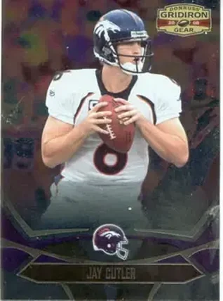 2008 Donruss Gridiron Gear #30 - Jay Cutler - Denver Broncos