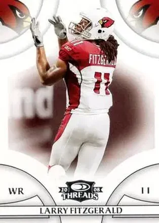 2008 Donruss Threads #2 - Larry Fitzgerald - Arizona Cardinals