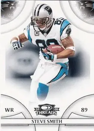 2008 Donruss Threads #5 - Steve Smith Sr. - Carolina Panthers