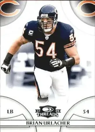 2008 Donruss Threads #6 - Brian Urlacher - Chicago Bears