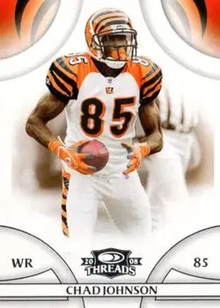 2008 Donruss Threads #7 - Chad Ochocinco - Cincinnati Bengals