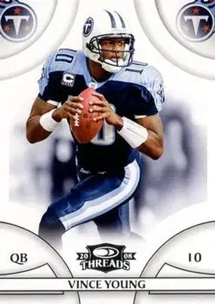 2008 Donruss Threads #21 - Vince Young - Tennessee Titans