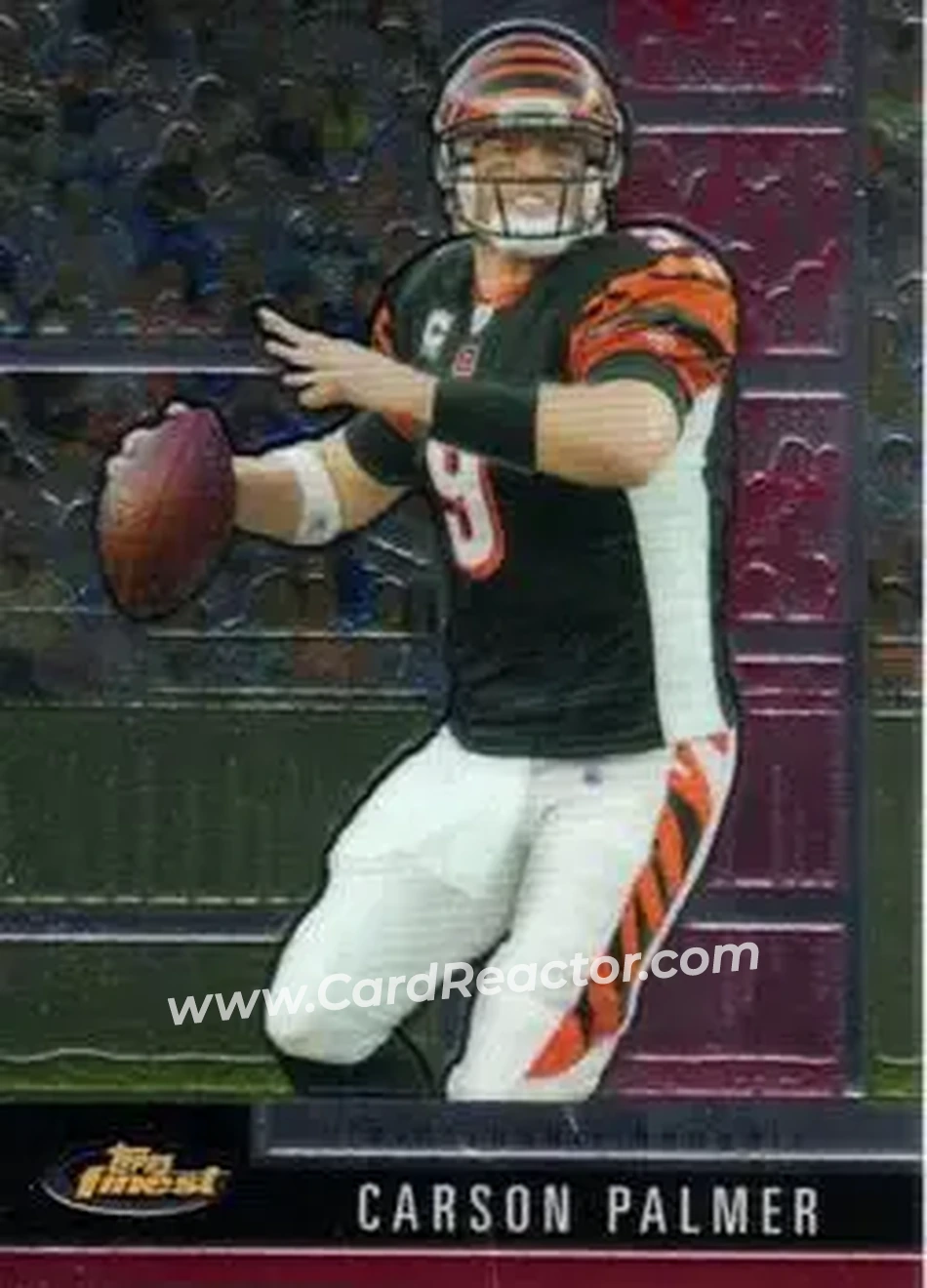 2008 Finest #4 - Carson Palmer - Cincinnati Bengals - Front