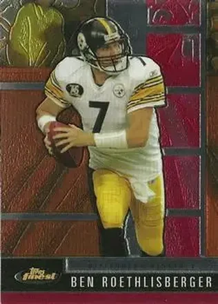 2008 Finest #5 - Ben Roethlisberger - Pittsburgh Steelers