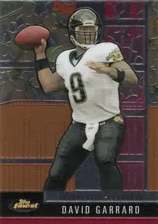 2008 Finest #8 - David Garrard - Jacksonville Jaguars