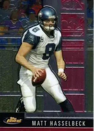 2008 Finest #11 - Matt Hasselbeck - Seattle Seahawks