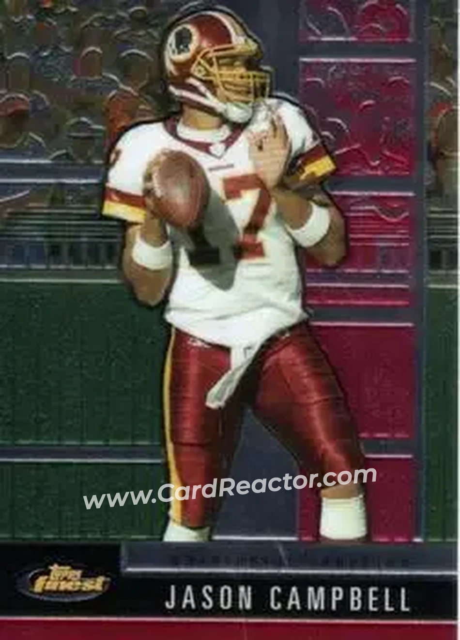 2008 Finest #16 - Jason Campbell - Washington Redskins - Front