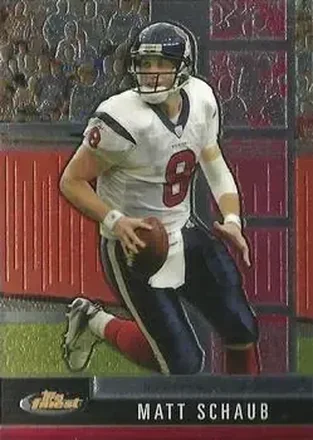 2008 Finest #17 - Matt Schaub - Houston Texans