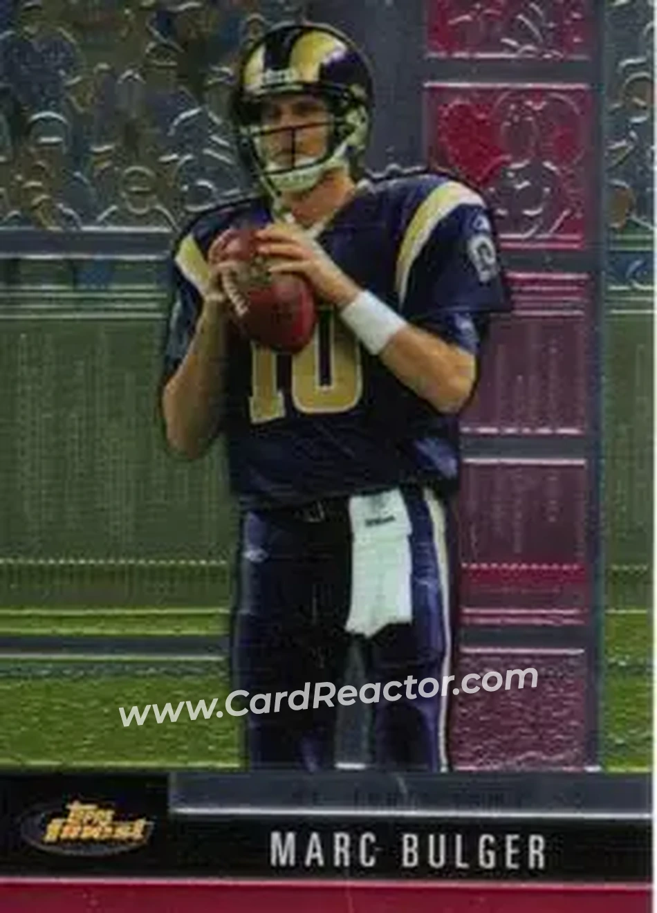 2008 Finest #19 - Marc Bulger - St. Louis Rams - Front