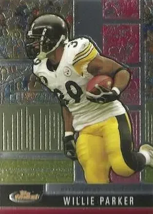 2008 Finest #21 - Willie Parker - Pittsburgh Steelers