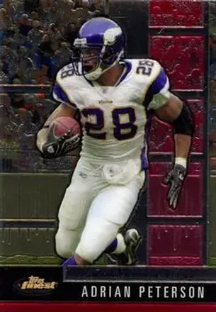 2008 Finest #23 - Adrian Peterson - Minnesota Vikings