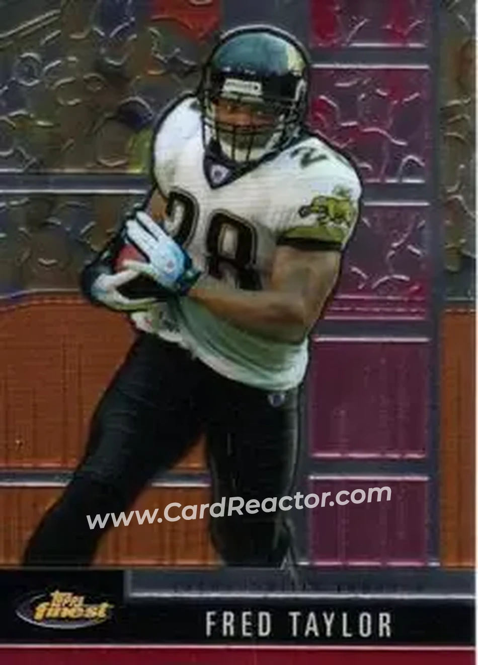 2008 Finest #27 - Fred Taylor - Jacksonville Jaguars - Front