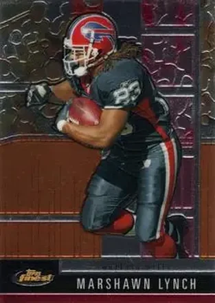 2008 Finest #28 - Marshawn Lynch - Buffalo Bills