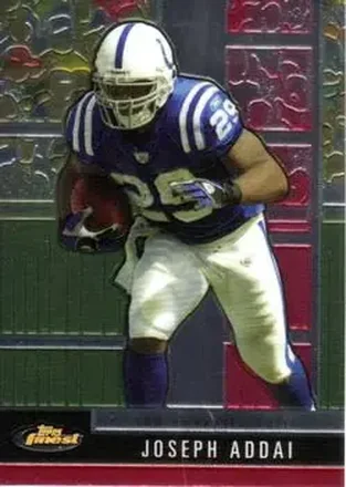 2008 Finest #29 - Joseph Addai - Indianapolis Colts