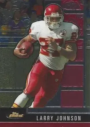 2008 Finest #32 - Larry Johnson - Kansas City Chiefs