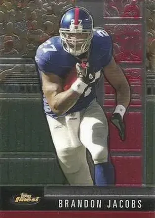 2008 Finest #36 - Brandon Jacobs - New York Giants