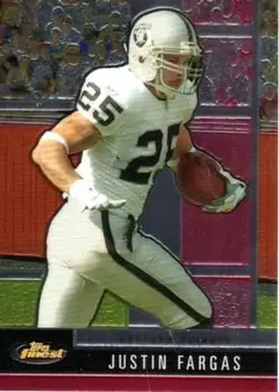 2008 Finest #38 - Justin Fargas - Oakland Raiders