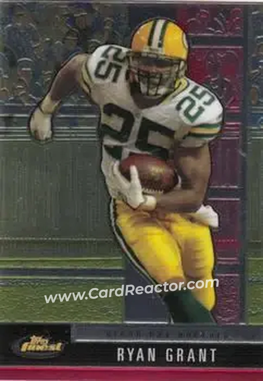 2008 Finest #39 - Ryan Grant - Green Bay Packers - Front