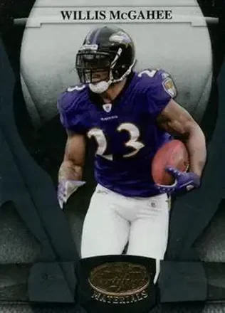 2008 Leaf Certified Materials #9 - Willis McGahee - Baltimore Ravens