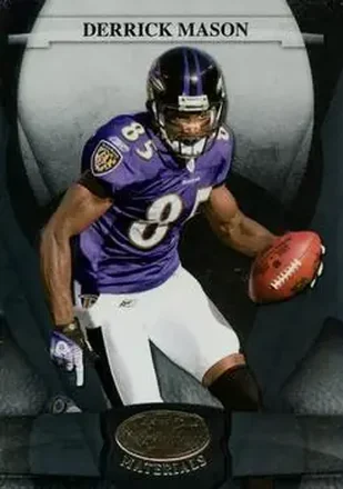 2008 Leaf Certified Materials #10 - Derrick Mason - Baltimore Ravens