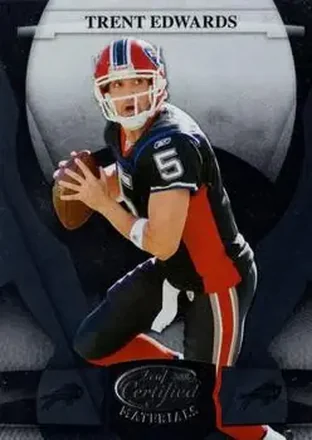 2008 Leaf Certified Materials #13 - Trent Edwards - Buffalo Bills