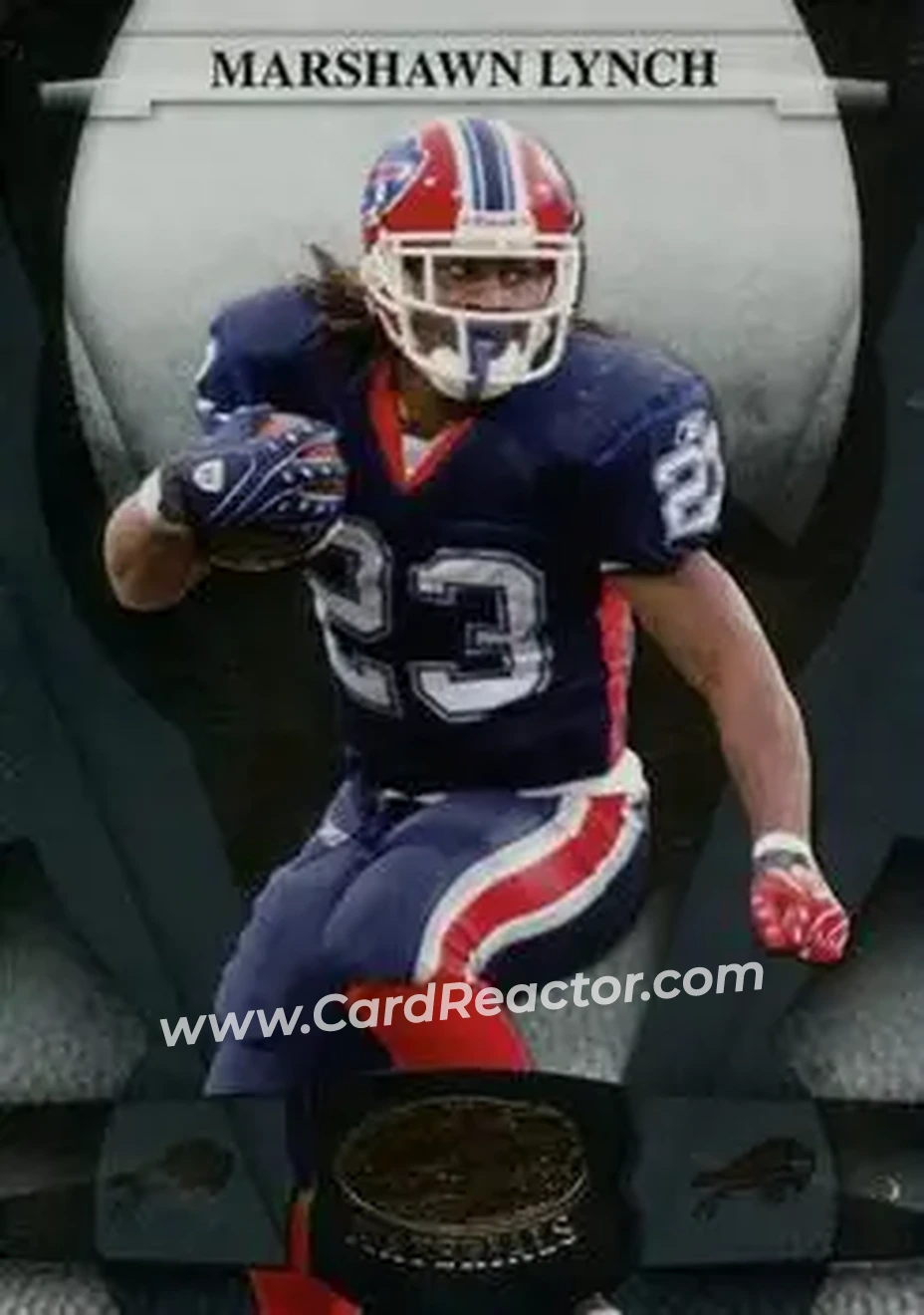 2008 Leaf Certified Materials #14 - Marshawn Lynch - Buffalo Bills - Front