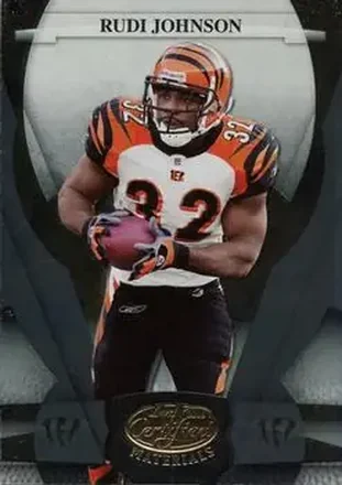 2008 Leaf Certified Materials #28 - Rudi Johnson - Cincinnati Bengals