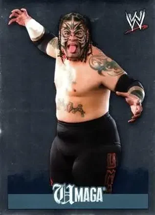 2009 Topps WWE Rivals Spanish #201 - Umaga