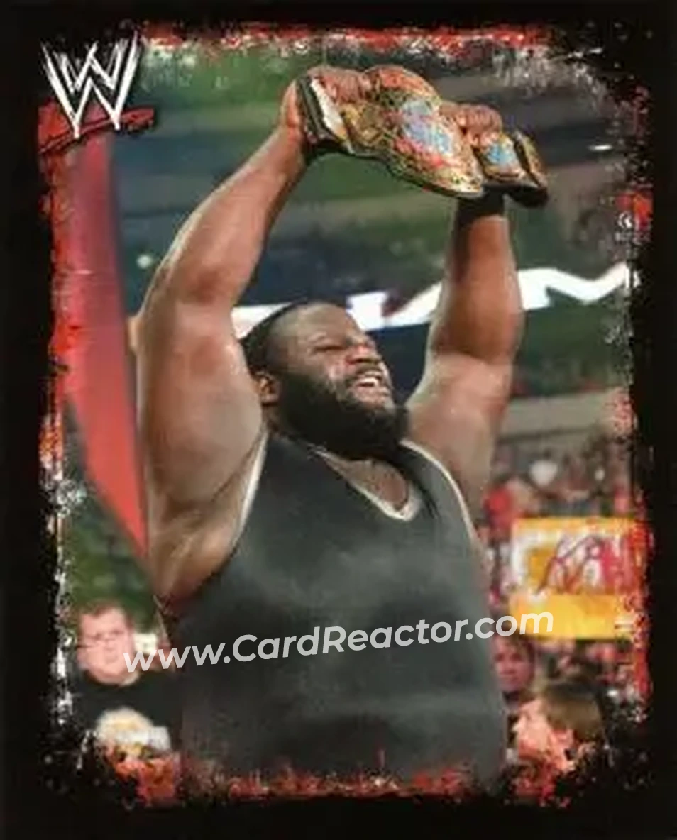 2009 Topps WWE Rivals Spanish #224 - Mark Henry - Front