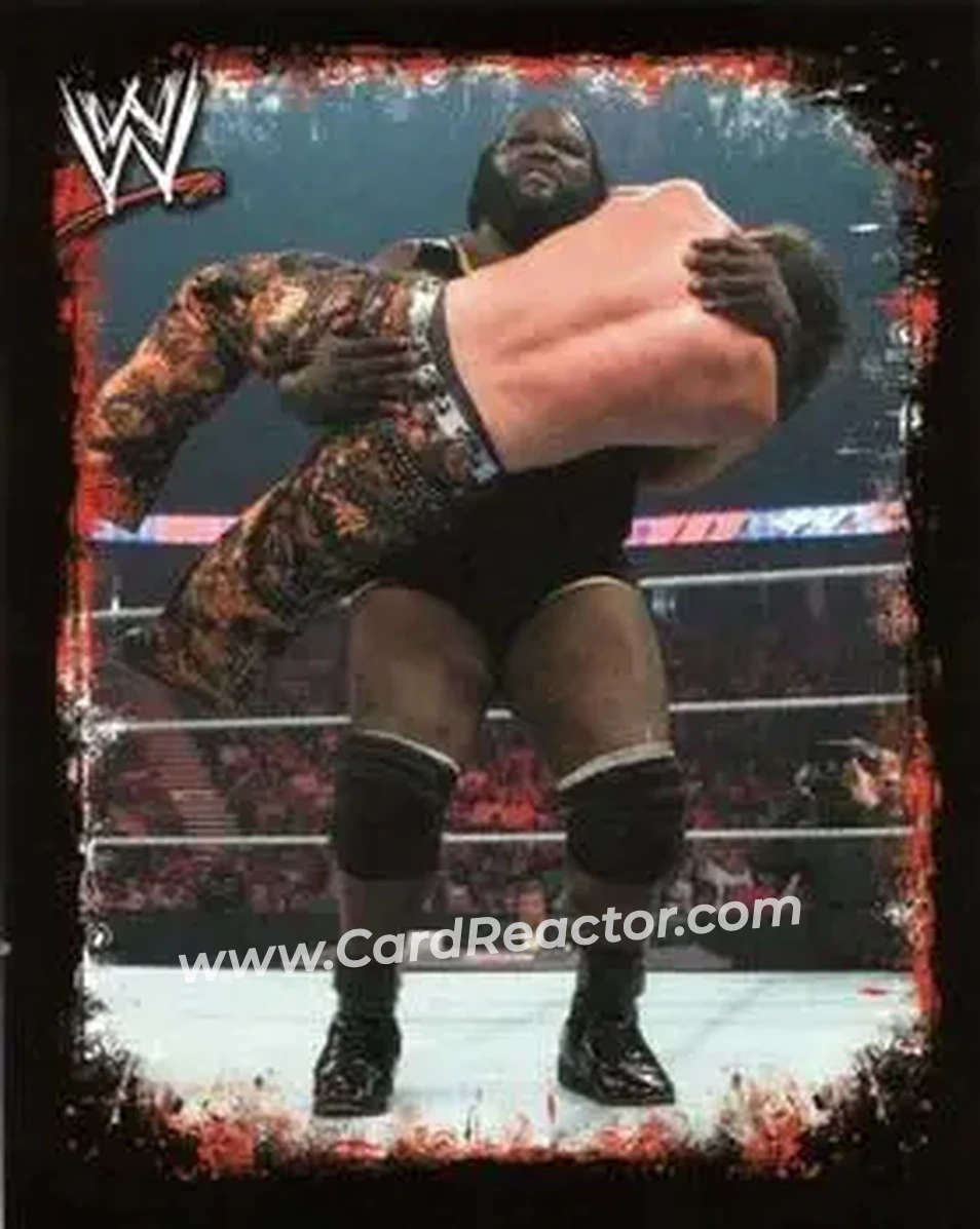 2009 Topps WWE Rivals Spanish #227 - Mark Henry - Front