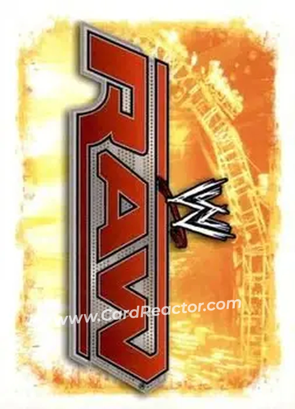 2009 Topps WWE Rivals Spanish - Poster #P1 - RAW - Front
