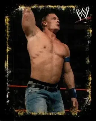 2009 Topps WWE Rivals Spanish - Poster #P2 - John Cena