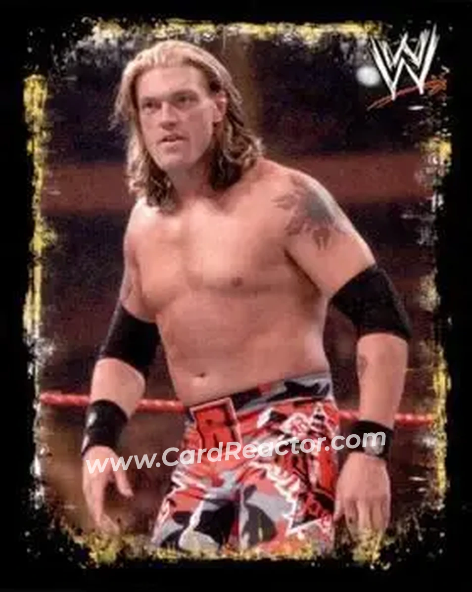 2009 Topps WWE Rivals Spanish - Poster #P11 - Adam Copeland - Front