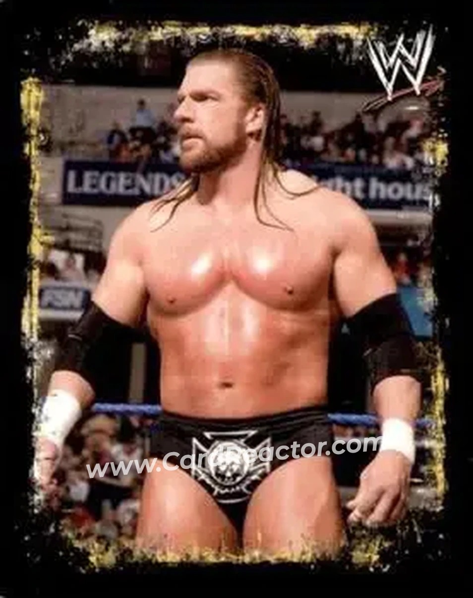 2009 Topps WWE Rivals Spanish - Poster #P12 - Hunter Hearst Helmsley - Front