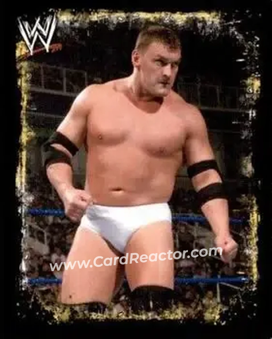 2009 Topps WWE Rivals Spanish - Poster #P14 - Vladimir Kozlov - Front 2009 Topps WWE Rivals Spanish - Poster #P14 - Vladimir Kozlov - Front