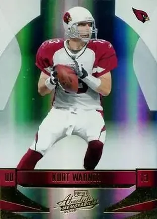 2008 Playoff Absolute Memorabilia #3 - Kurt Warner - Arizona Cardinals
