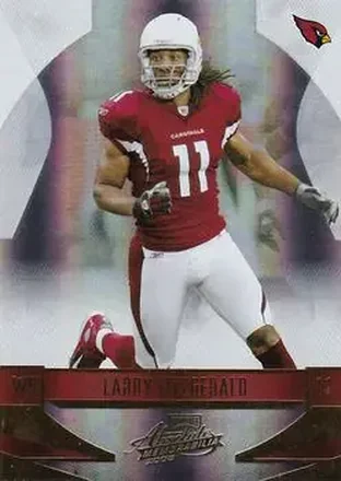 2008 Playoff Absolute Memorabilia #4 - Larry Fitzgerald - Arizona Cardinals
