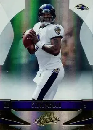 2008 Playoff Absolute Memorabilia #10 - Steve McNair - Baltimore Ravens