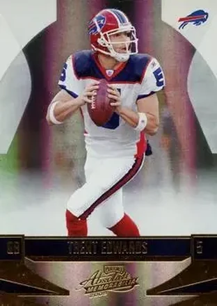 2008 Playoff Absolute Memorabilia #15 - Trent Edwards - Buffalo Bills